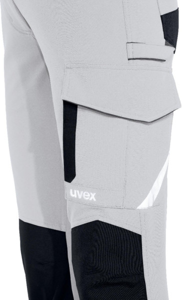Uvex Damen Arbeitshose, Cargohose SuXXeed Craft Weiß