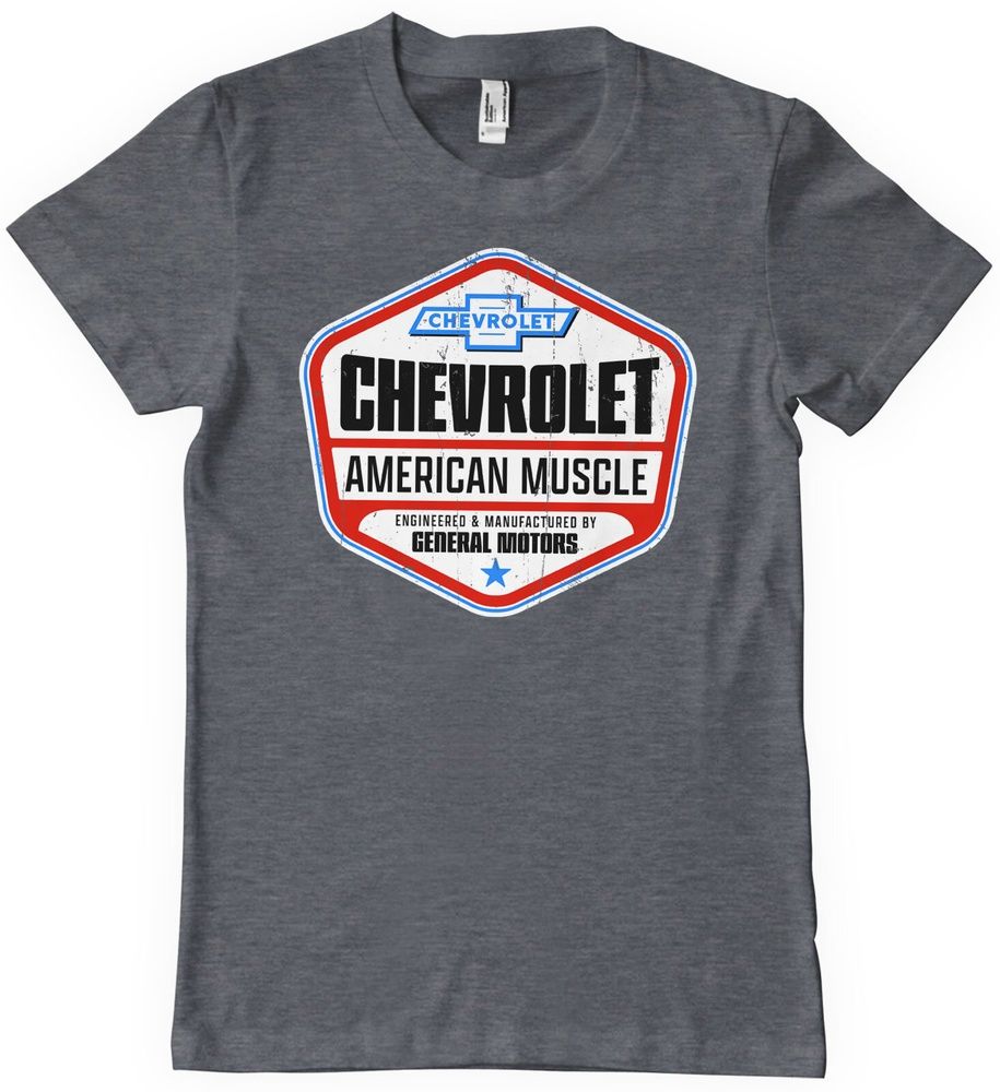 Chevrolet T-Shirt American Muscle T-Shirt GM-1-CHEV003-H58-2 - Herren / Unisex