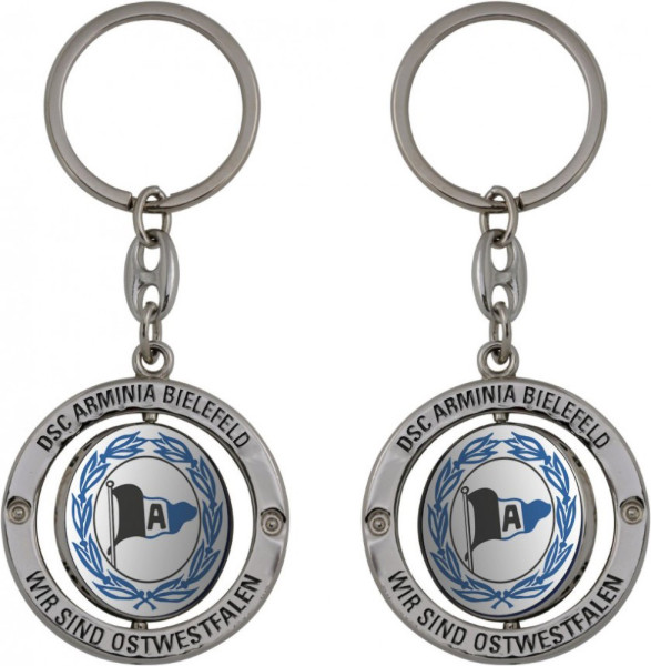 Arminia Bielefeld Schlüsselanhänger Spinner Fussball Blau