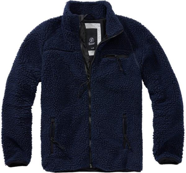 Brandit Herren Jacke Teddyfleece Jacket Navy