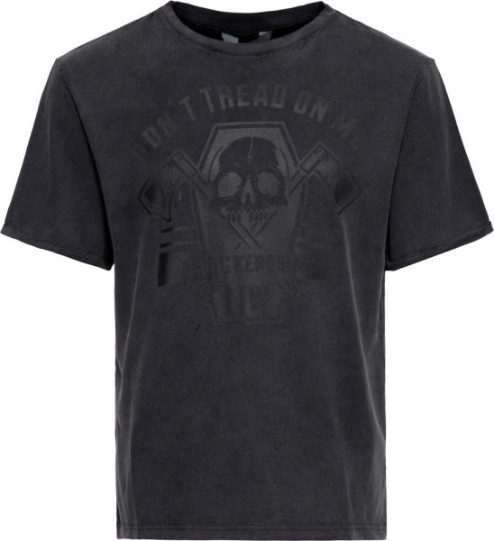 King Kerosin T-Shirt Oilwashed "Dont Tread On Me" KKU41061