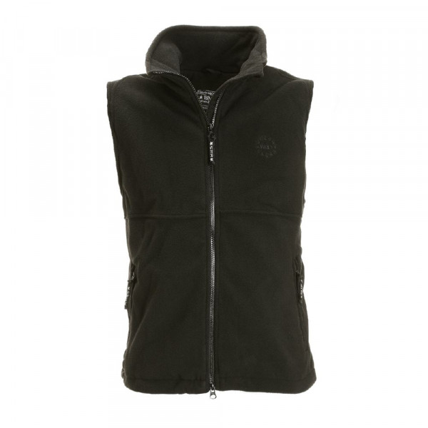 BMS Windsmoother Fleece Weste Schwarz