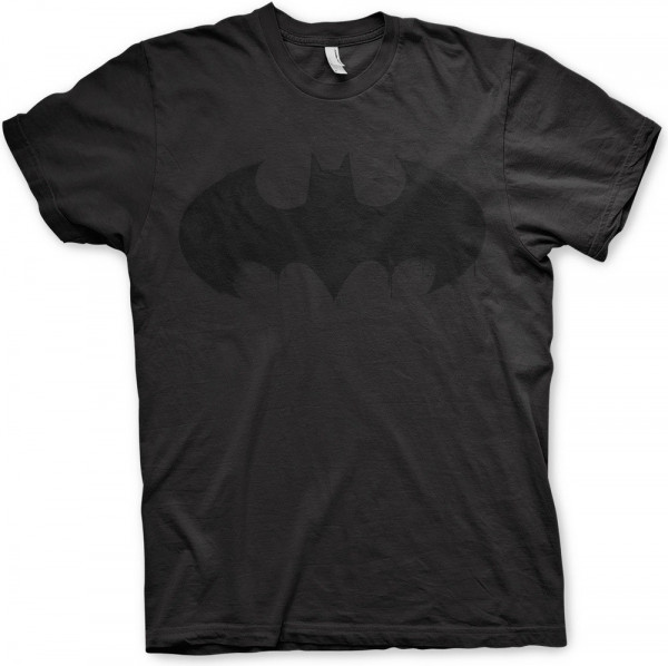 Batman Inked Logo T-Shirt Black