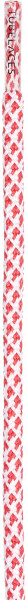 Tubelaces Schnürsenkel Rope Multi White/Red