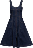 Queen Kerosin Damen Swing Kleid Denim