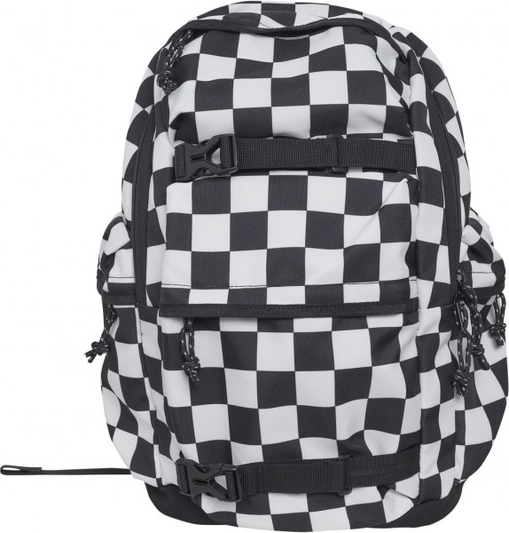 Urban Classics Tasche Backpack Checker black & white Black/White