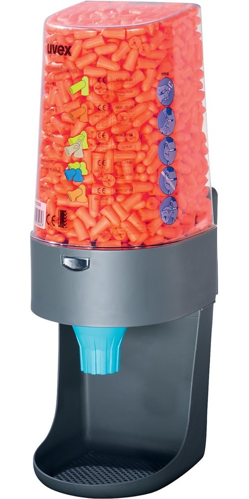 Uvex Gehörschutz Gehörschutzspender 2111991 gefüllt mit 600 Stück - Herren / Unisex