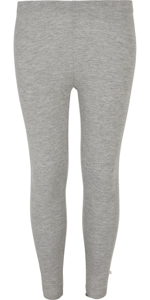Urban Classics Mädchen Girls Jersey Leggings 2-Pack Schwarz/Grau - Herren / Unisex