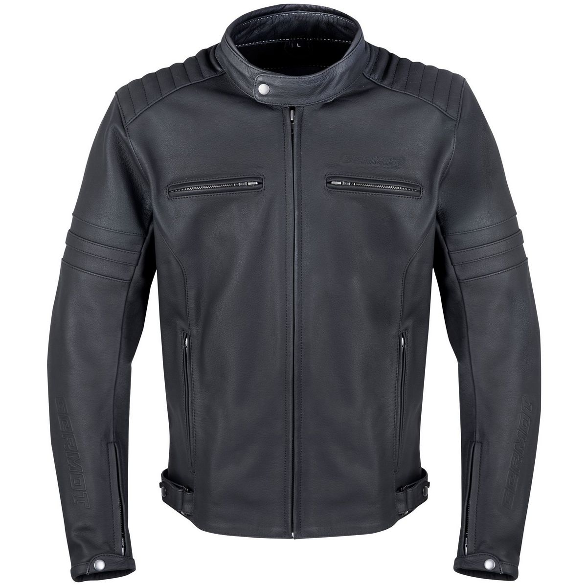 Germot Lederjacke Road Schwarz - Herren / Unisex