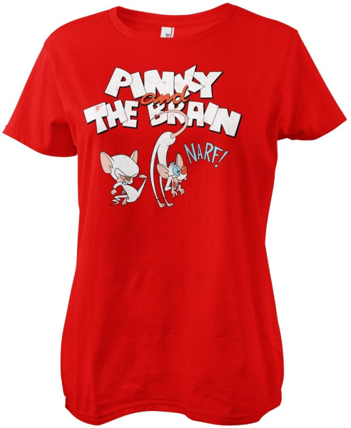 Pinky and the Brain Damen T-Shirt Narf Girly Tee WB-5-PAB003-H61-9