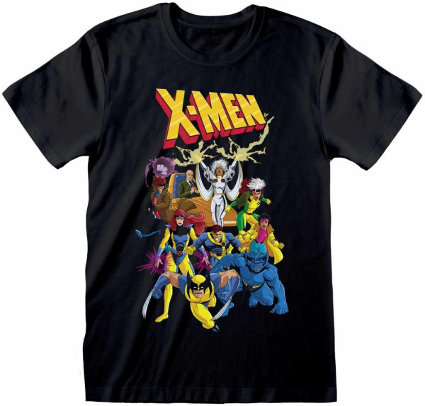 Marvel Comics X-Men - Group (Unisex) T-Shirt Black
