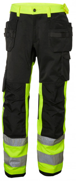 Helly Hansen Shorts / Hose 77412 Alna Cons Pant Cl 1 369 HV Yellow/Charcoal