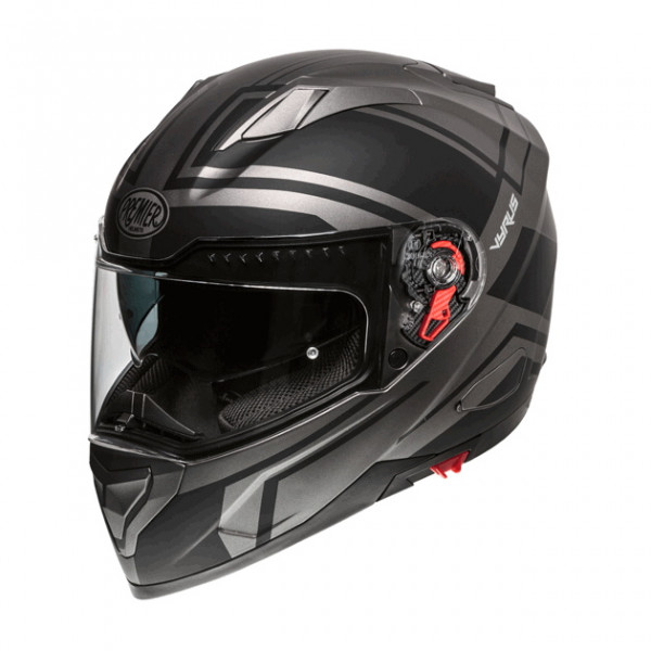 Premier Motorrad Helm Vyrus Helme Nd 17 Bm Black