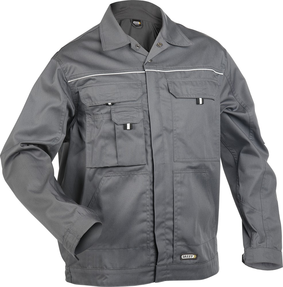 Dassy Arbeitsjacke Nouville PESCO61 Zementgrau - Herren / Unisex
