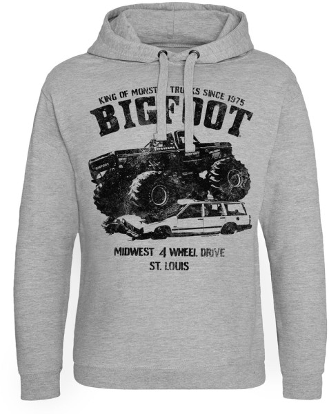 Bigfoot Monster Car Crush Epic Hoodie DTR-37-BF005-H91-17