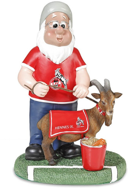 1. FC Köln Gartenzwerg 'Hennes IX'