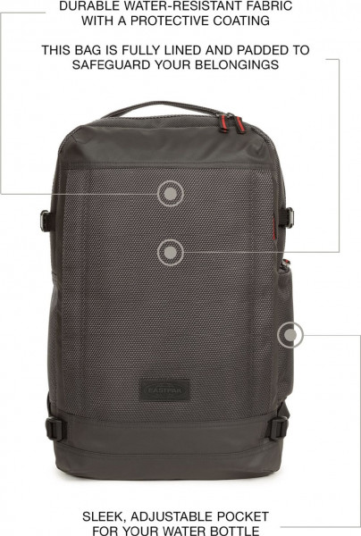 Eastpak Rucksack / Backpack Tecum CNNCT Accent Grey-19 L