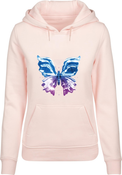 Mister Tee Damen Chromed Butterfly Hoody MST055