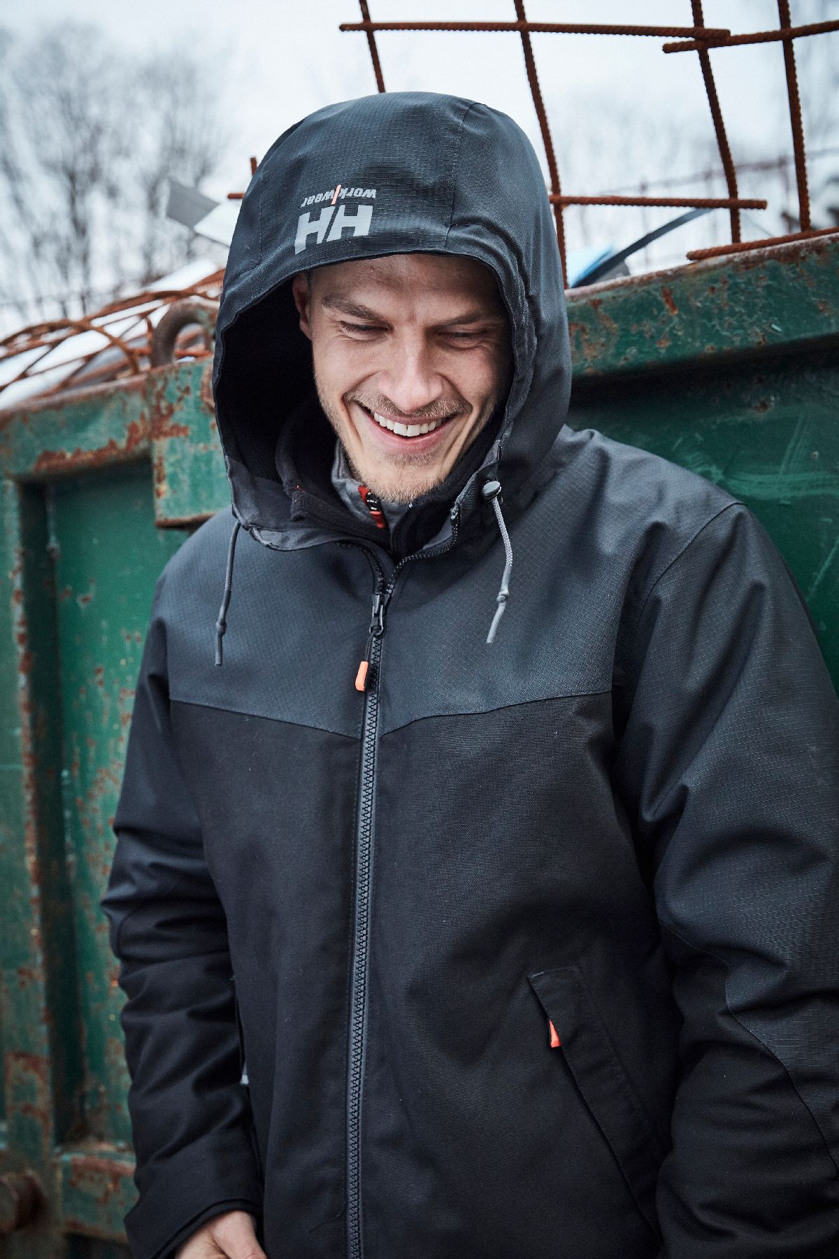 oxford insulated winter jacket
