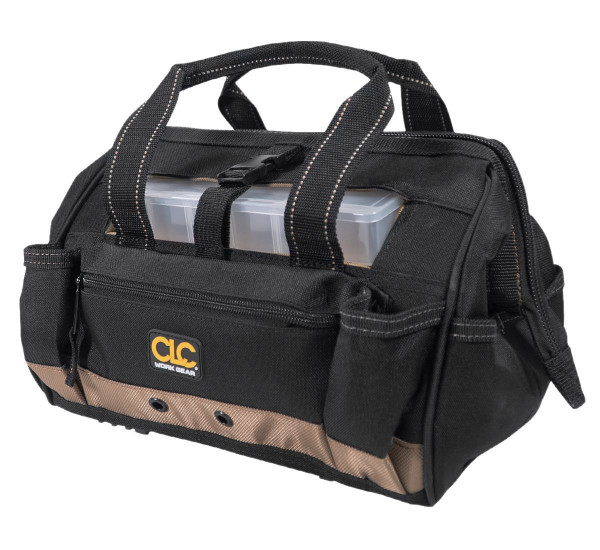 CLC Werkzeugtasche mit Kunststoffbox Schwarz