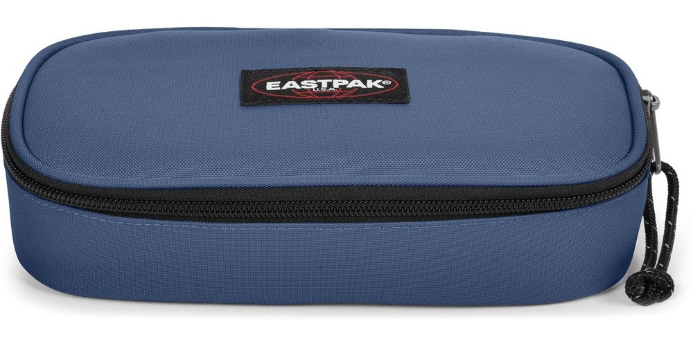Naruto Federmäppchen Oval – Blau, Mit Innenunterteilung, Reißverschluss & Organisierter Innentasche