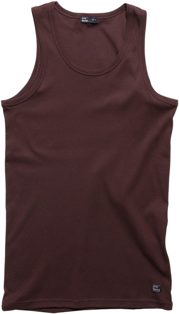 Vintage Industries Unterhemd Bryden Singlet Burgundy - Herren / Unisex