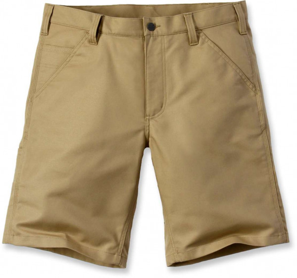 Carhartt Herren Shorts Rugged Stretch Canvas Short Dark Khaki