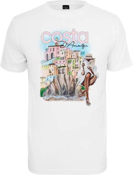 Mister Tee T-Shirt Costa D' Amalfi Tee White