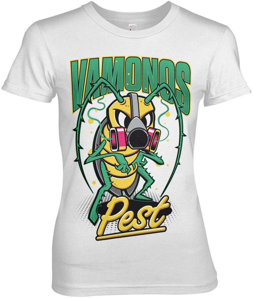 Breaking Bad Vamanos Pest Bug Girly Tee Damen T-Shirt Weiß - Damen