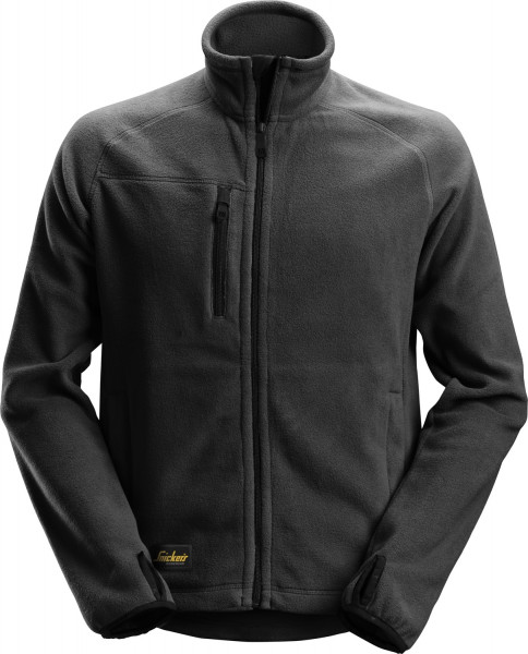 Snickers Workwear AllroundWork Polartec Fleece Arbeitsjacke schwarz