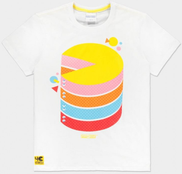 Pac-man - 3D Pac-man Men's T-Shirt White
