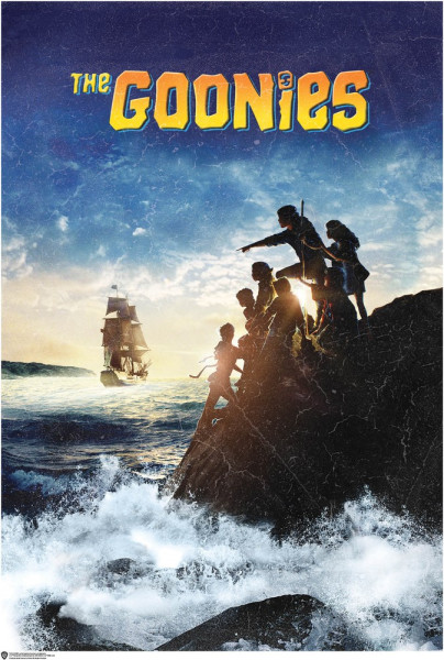 The Goonies Movie Poster Multicolor