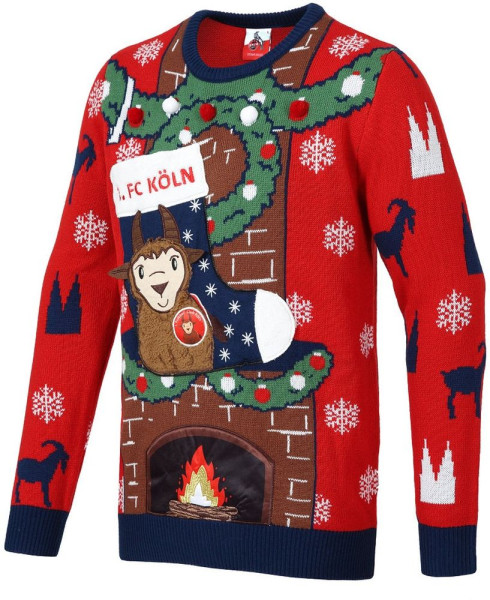1. FC Köln Schäbbisch Pulli Weihnachtssocke 2010885