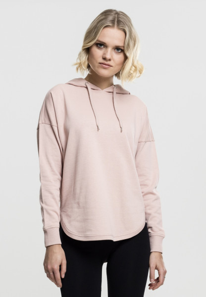 Urban Classics Damen Hoodie Ladies Oversized Terry Hoody Light Rose