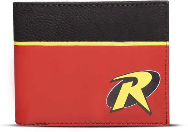 Warner - Robin - Logo - Bifold Wallet Red