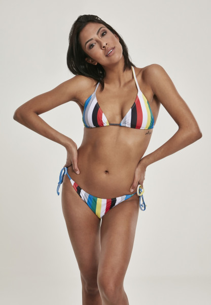 Urban Classics Bikini Ladies Stripe Bikini Multicolor