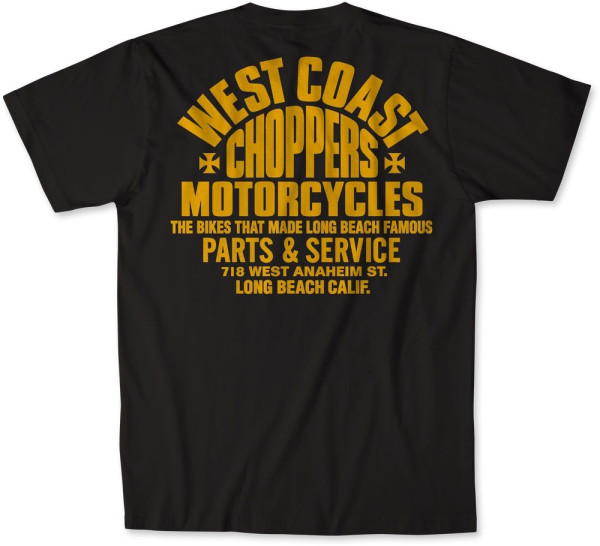 WCC West Coast Choppers Herren T-Shirt Parts Tee WCCTS132783ZW
