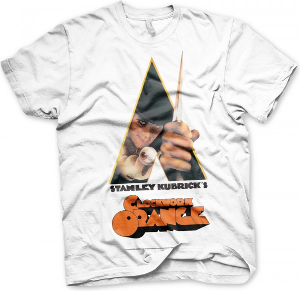 Clockwork Orange Poster T-Shirt White