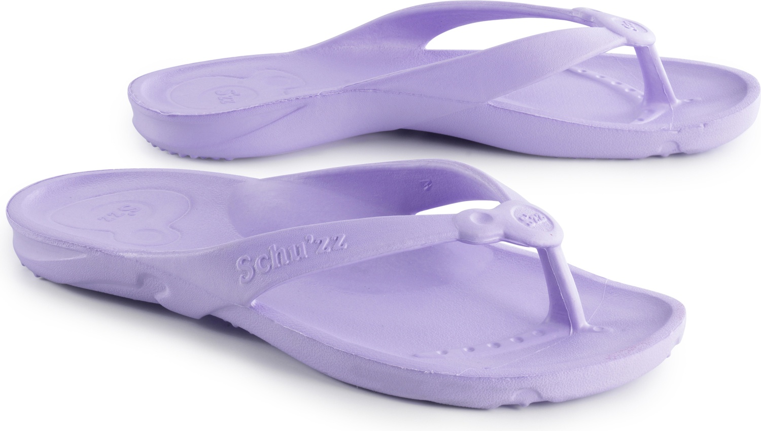 Schu'zz Schuzz Damen Flip Flops Tong Femme Mauve / Lila - Damen