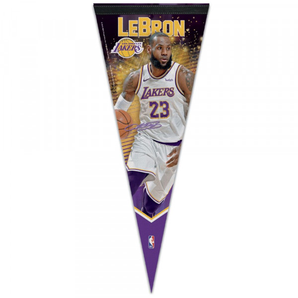 Los Angeles Lakers LeBron James Wimpel Basketball