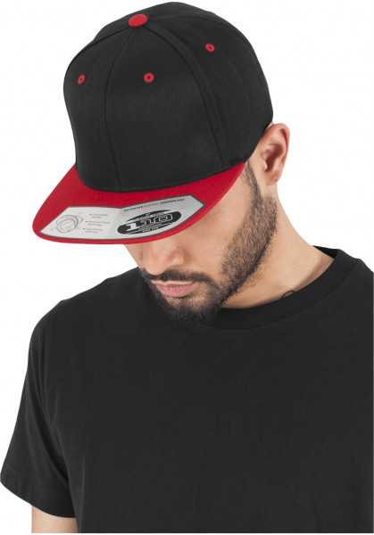 Flexfit Cap 110 Fitted Snapback Black/Red