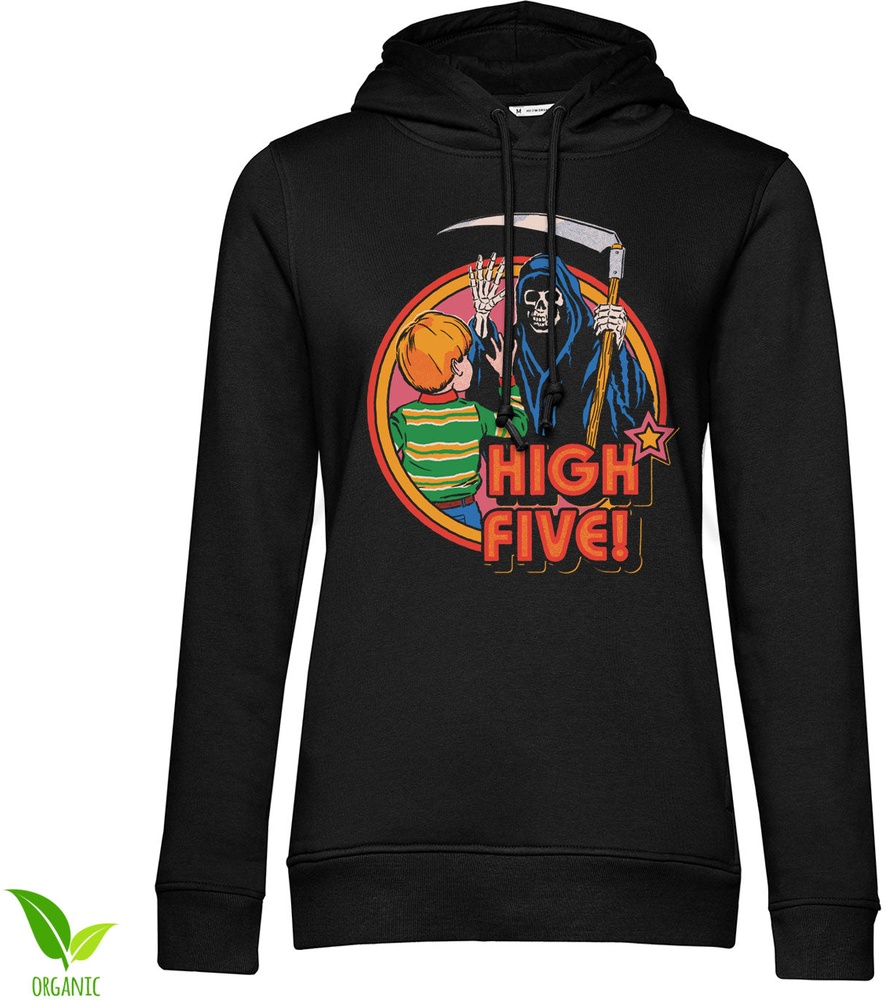 Steven Rhodes Damen High Five Girly Hoodie DTR-57-SR157-DTF831 - Damen