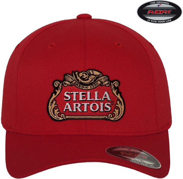 Stella Artois Logo Flexfit Cap Red