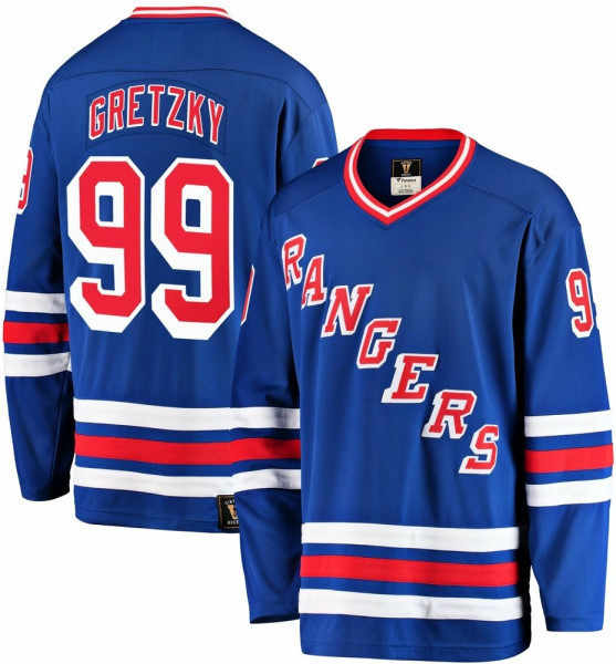 Fanatics Trikot Trikot Breakaway Jersey NHL Vintage New York Rangers Wayne Gretzky 99 1348847