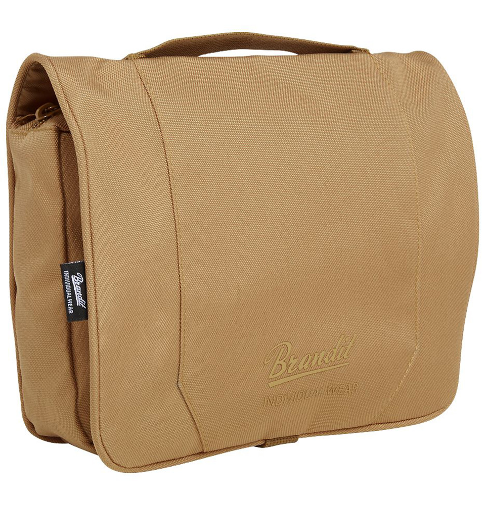 Brandit Tasche Toiletry Bag, large in Camel - Herren / Unisex