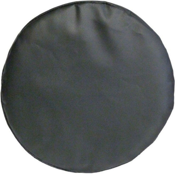 Sportief Handkissen für Tritte und Schläge 7 x 27cm rund Schwarz/Rot