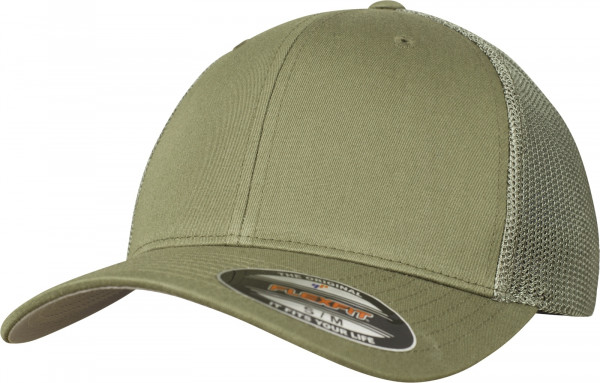 YUPOONG Inc. Cap Flexfit Mesh Trucker Cap in buck