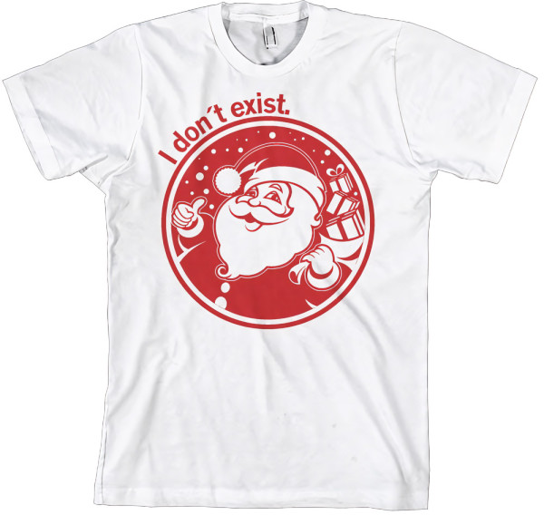 Hybris Santa Don T Exist T-Shirt SH-1-15326-LFH4-2