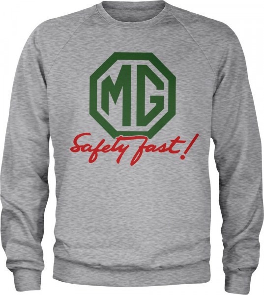 The MG Safely Fast Sweatshirt Heather-Grey