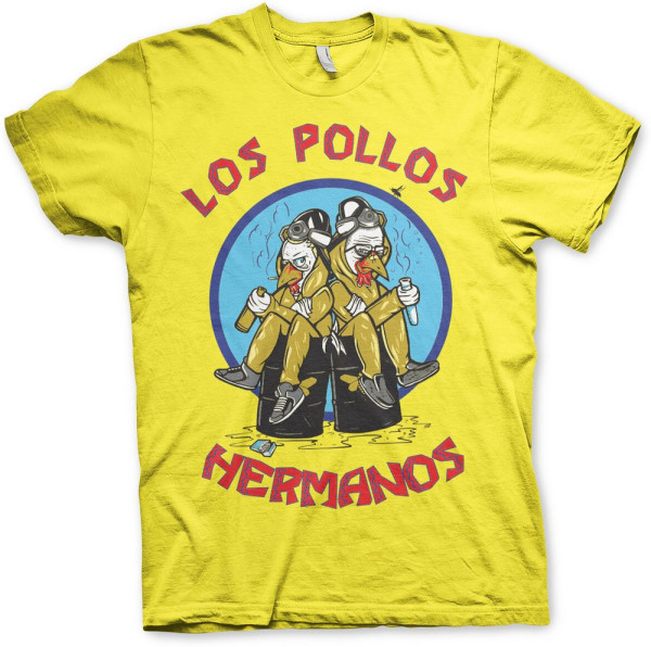 Breaking Bad Walter & Jesse Hermanos T-Shirt Yellow